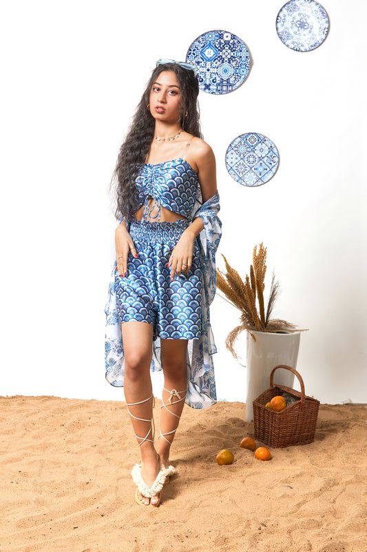 Yara printed co-ord set